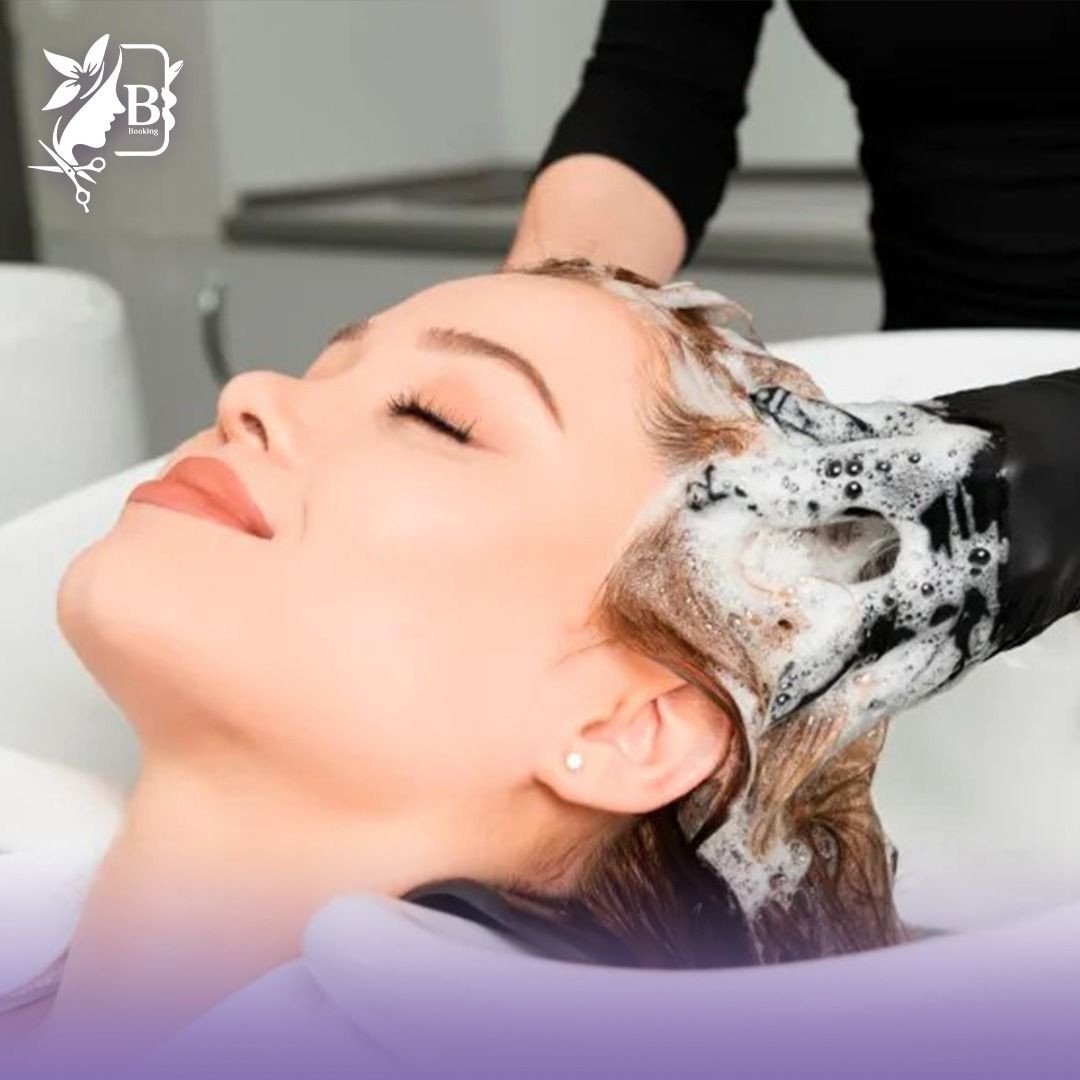 تنظيف فروة الراس