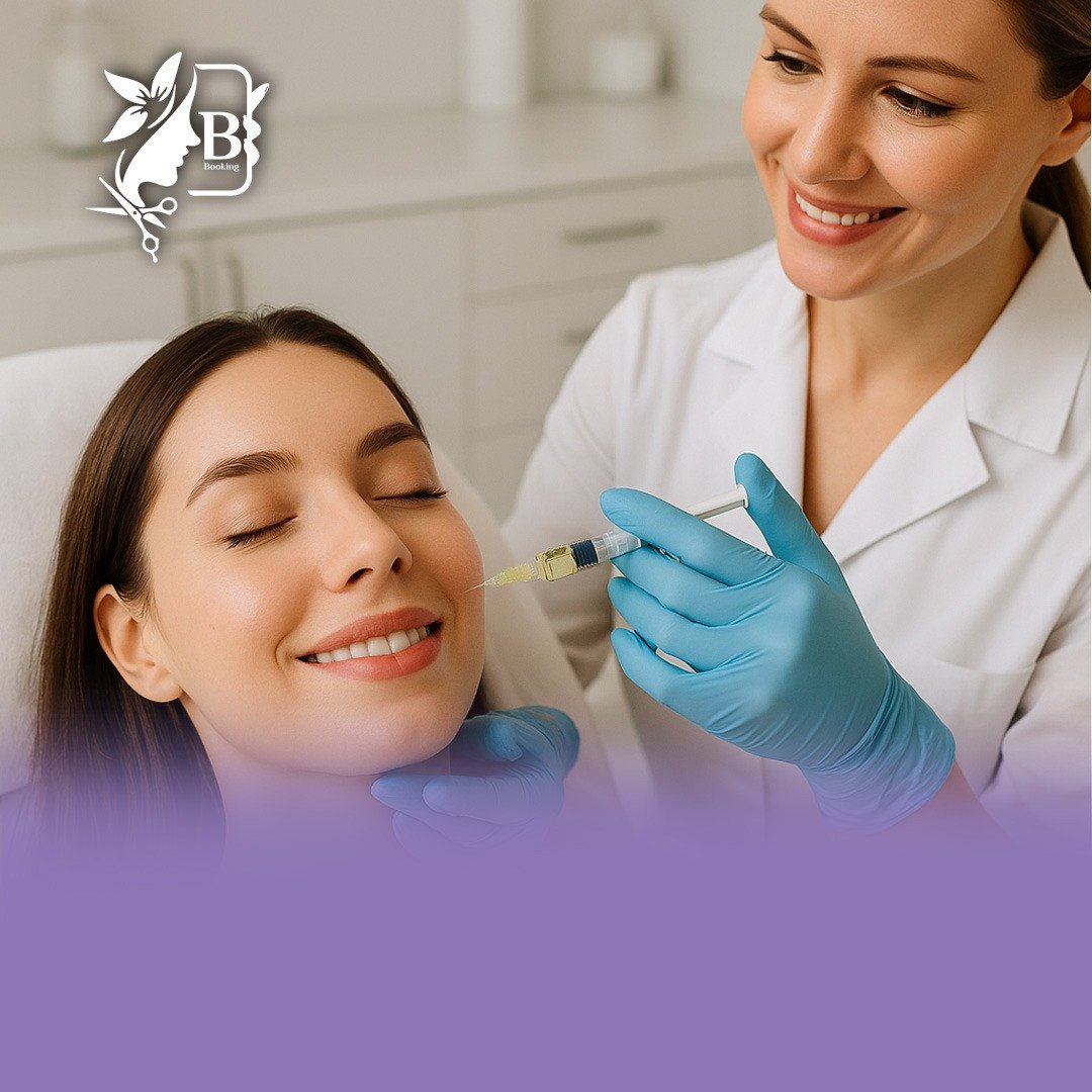 بلازما ذهبية وجة أو شعر