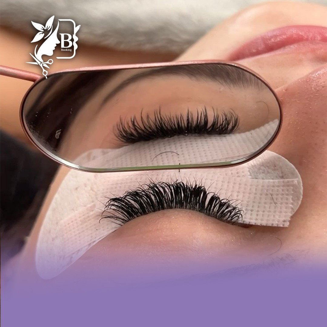 تقنية رفع الرموش