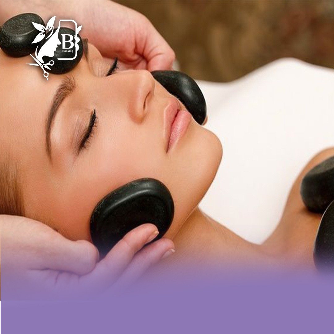 مساج الأحجار الساخنة